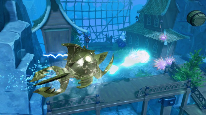 SuperCharged Reef Ripper attacking