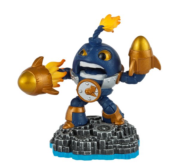 Countdown's toy form in Skylanders: Swap Force