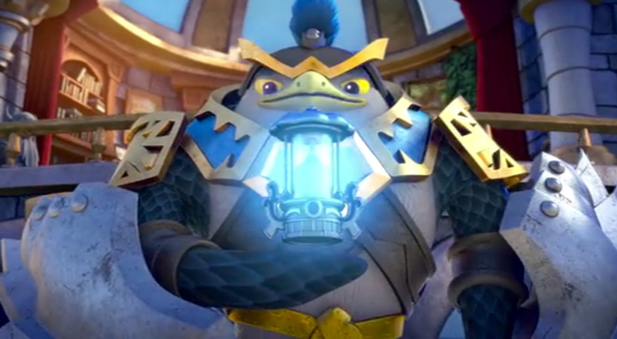 King Pen(Skylanders Academy) with a Creation Crystal