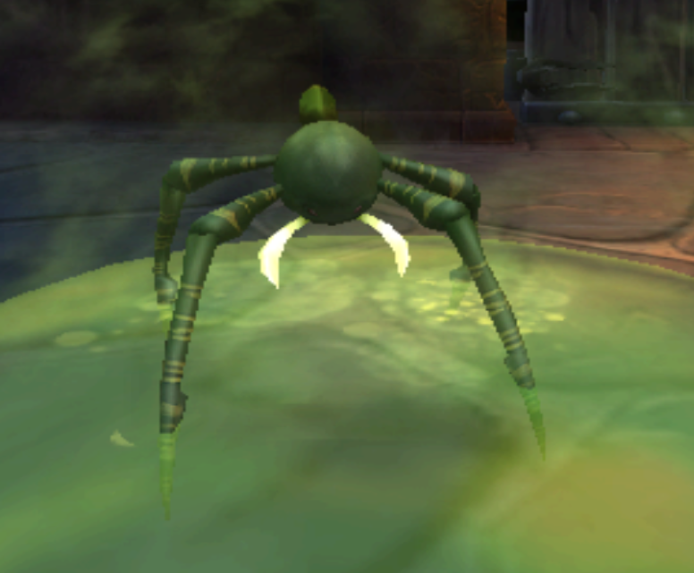 Fat Belly Spider after attacking