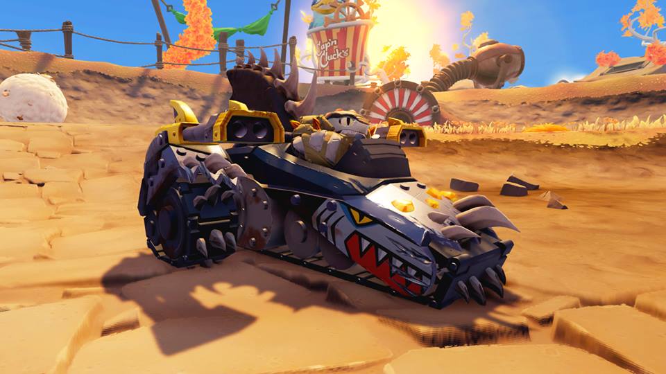 SuperCharged Shark Tank in-game