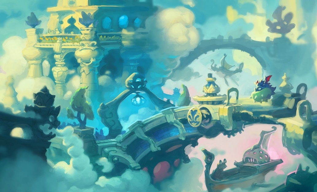 Cloud Kingdom concept art by Dave Phillips with Pop Thorn
