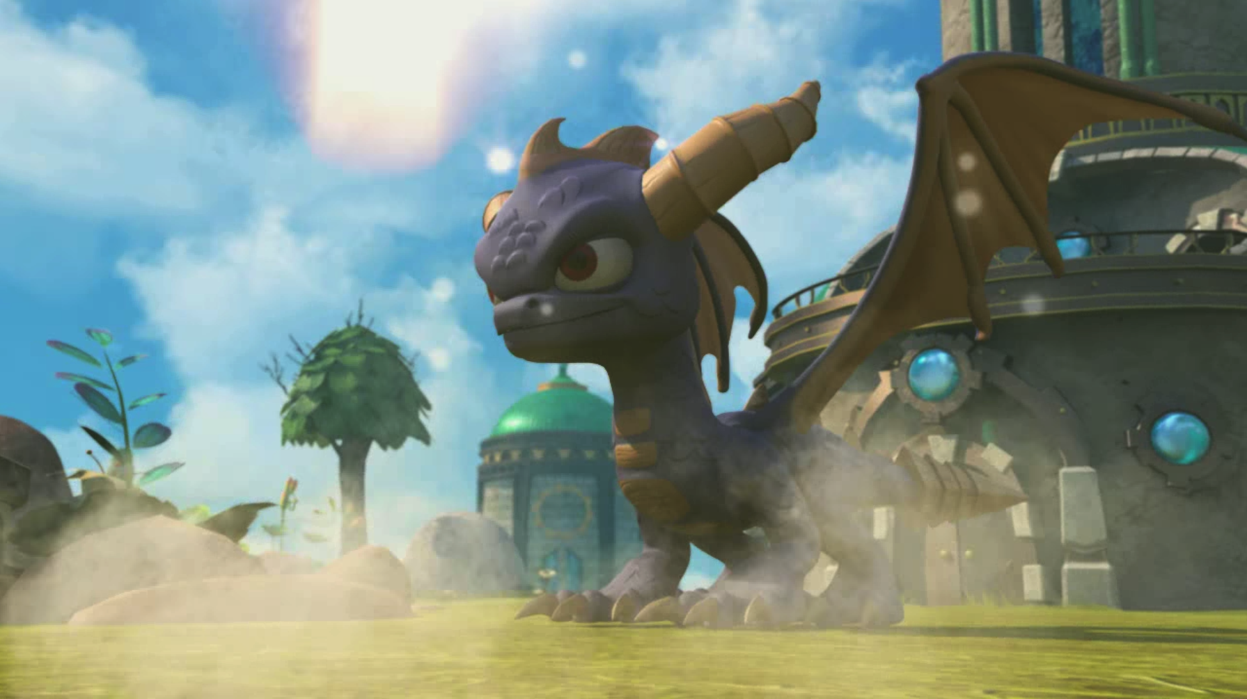 Spyro summoned into battle to defend the Core of Light