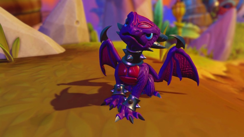 Cynder as seen as a Storyteller in Skylanders: Imaginators Cursed Tiki Temple