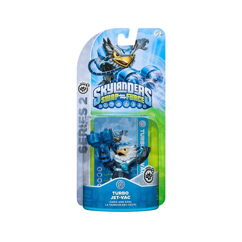 Turbo Jet Vac's toy packaging.