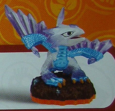 An early version of Flashwing's design in toy form as seen in the Skylanders: Giants E3 trailer
