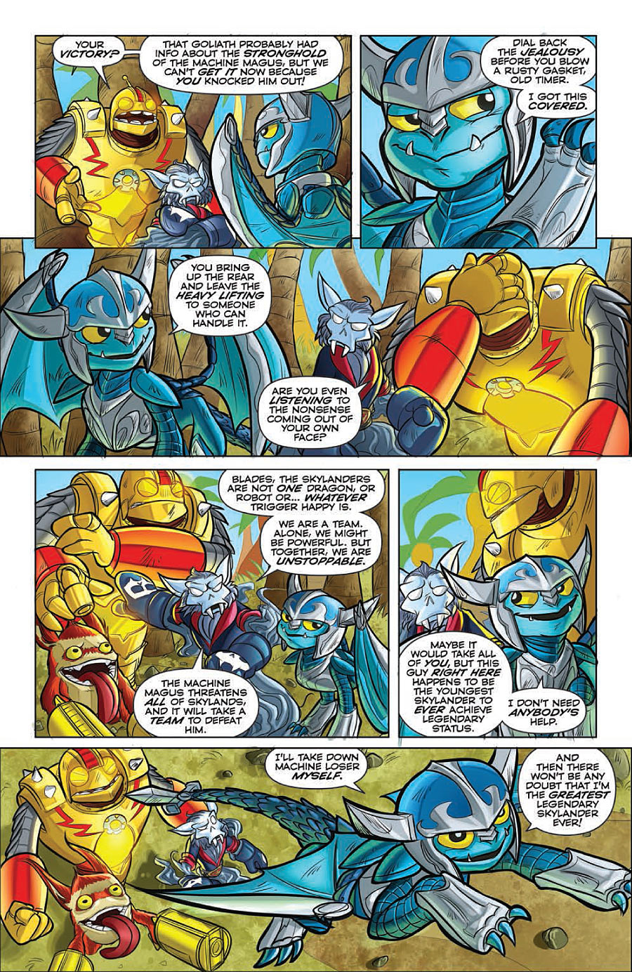 Skylanders Issue 5 Page Preview #5