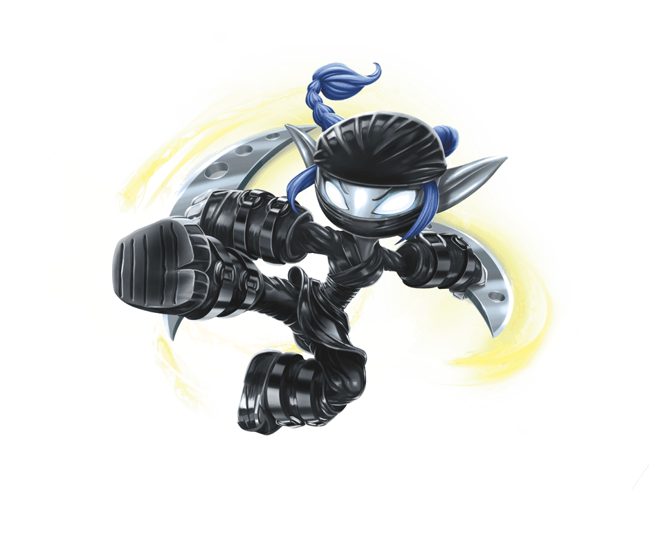 Dark Stealth Elf Transparent Render