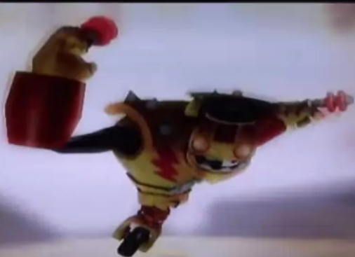 Bouncer's fingerguns from his "I-Beam Supreme" path