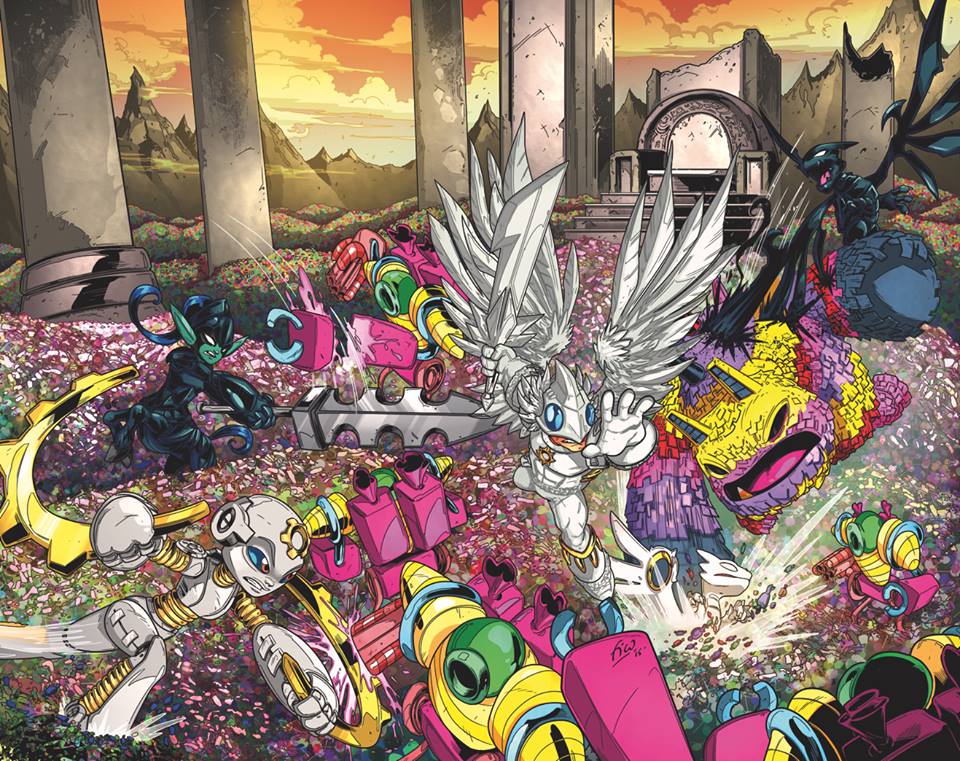 Full comic cover of The Light in the Dark comic bundle by Fico Ossio