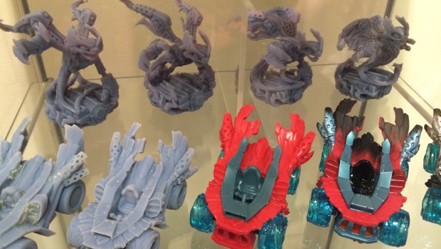 Prototype figures of Spitfire and Hot Streak