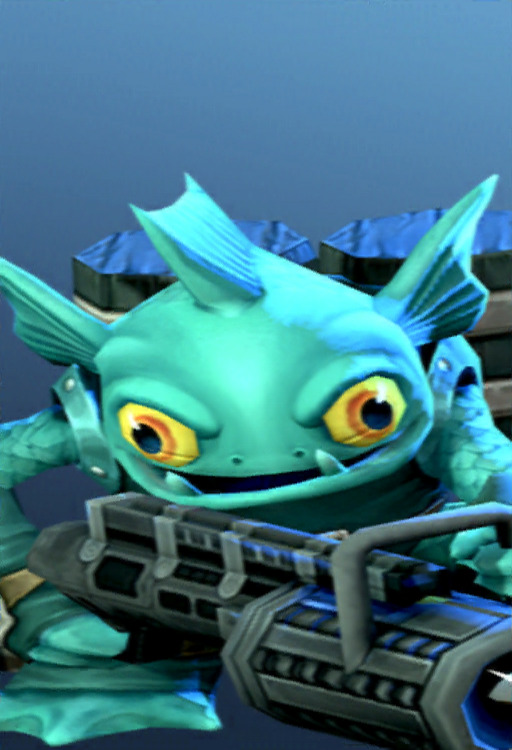 Gill Grunt's arena splash screen from the first version of Ring of Heroes
