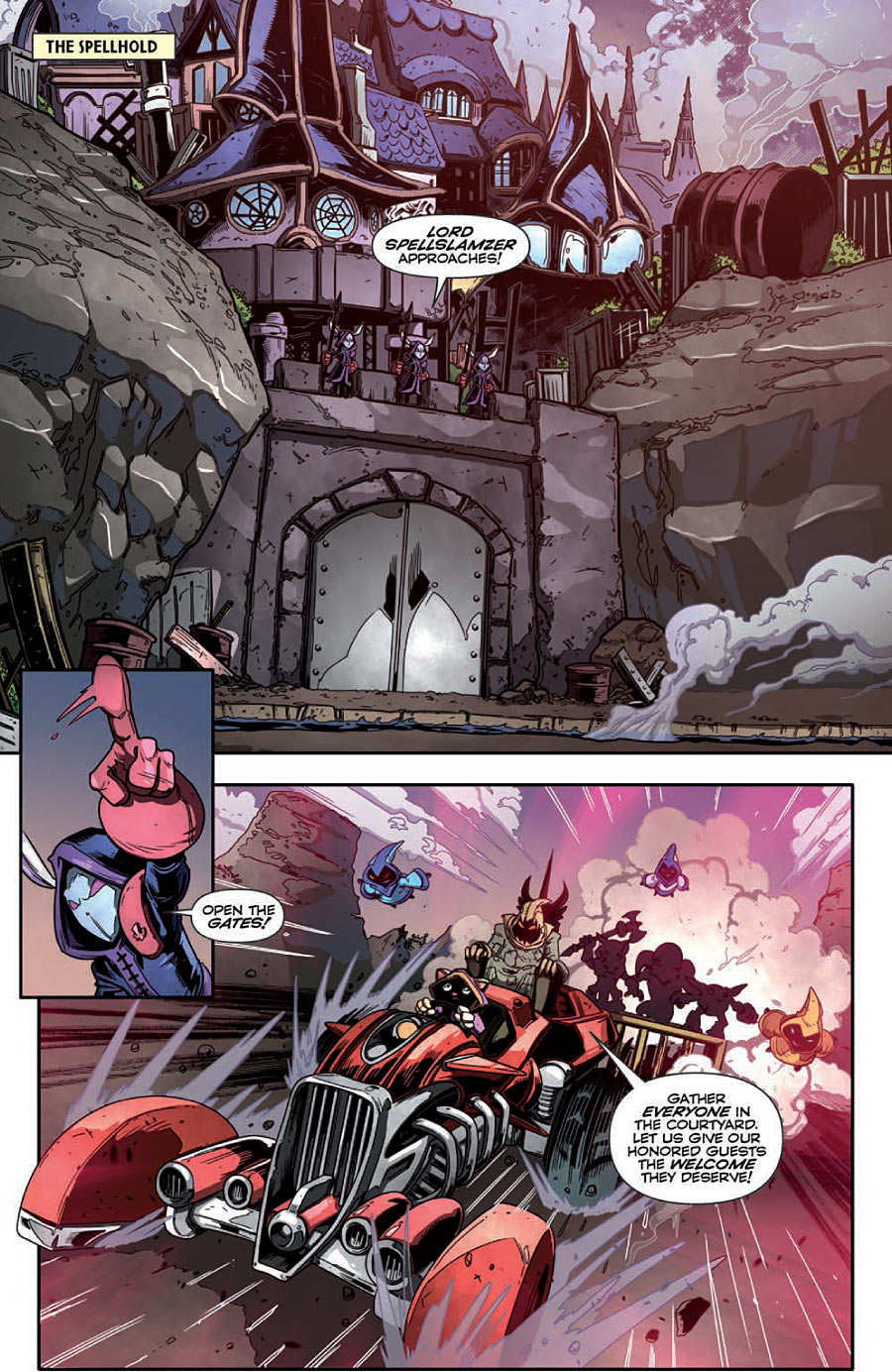 Skylanders SuperChargers Issue #2 Page Preview 1