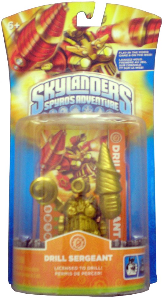 Gold Drill Sergeant's box
