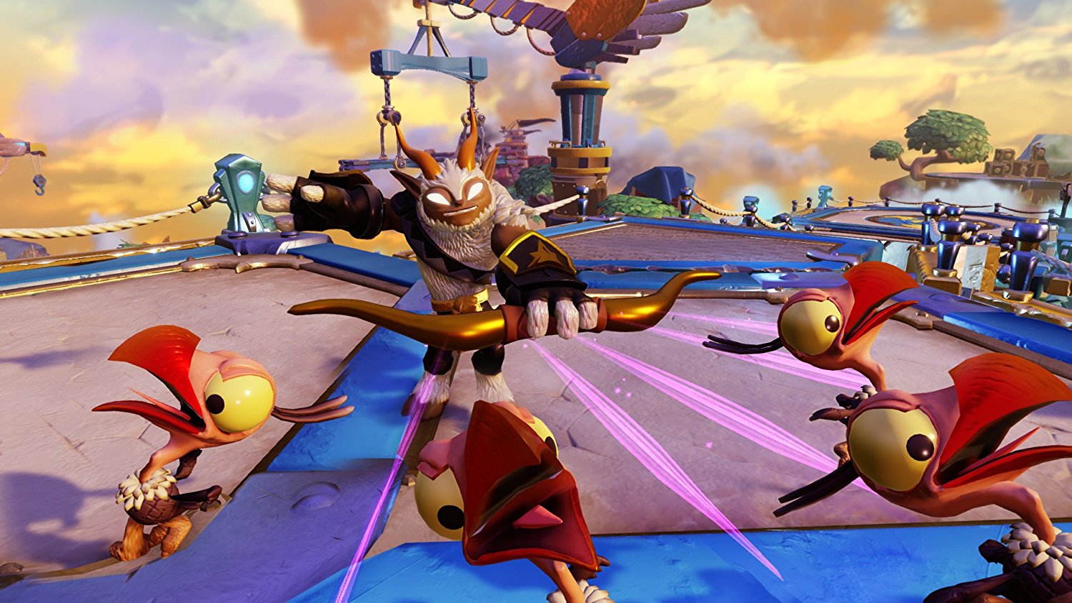 Buckshot attacking Beak Seekers