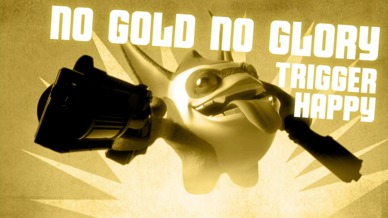 Trigger Happy in the Skylanders: Spyro's Adventure trailer