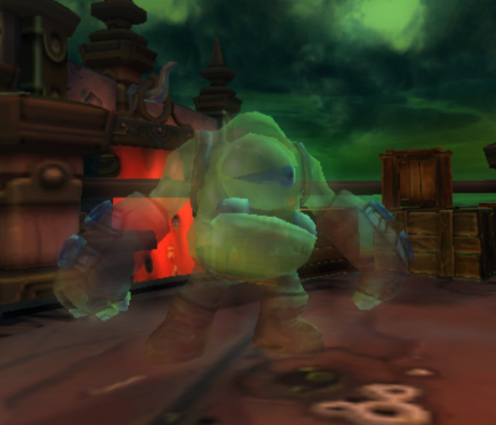 Ghostly variant of the Bag O' Boom seen in Aerial Attack!