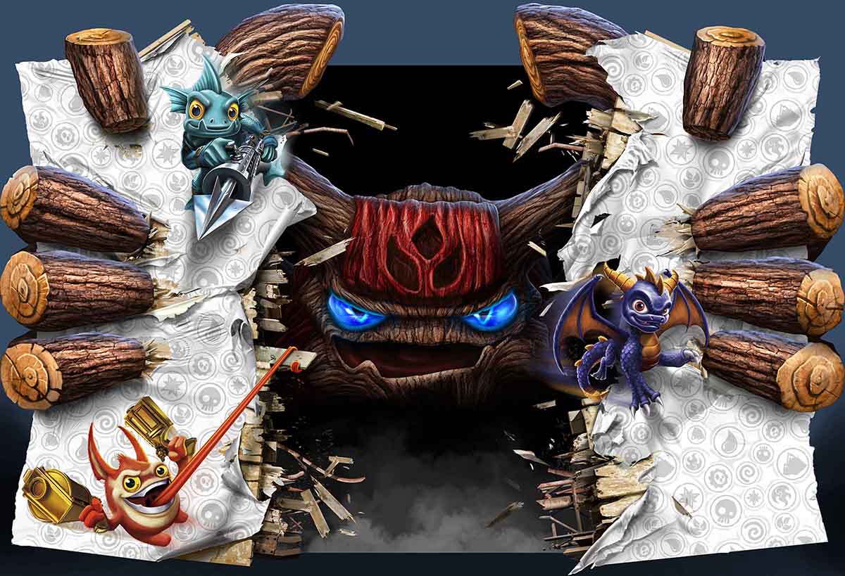 Skylanders: Giants billboard poster by Drea Schneider
