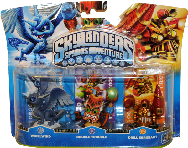 Drill Sergeant in a triple pack with Whirlwind and Double Trouble