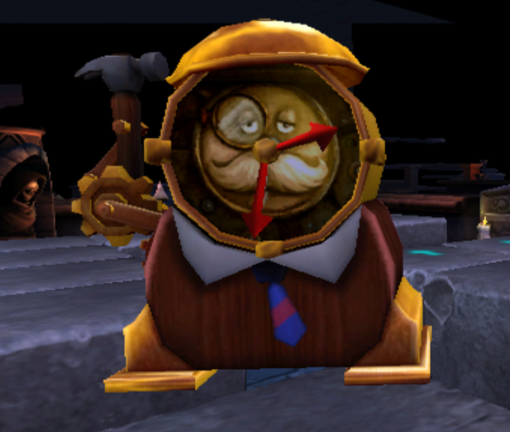 Time Bonus Clock found in some Heroic Challenges in Skylanders: Giants