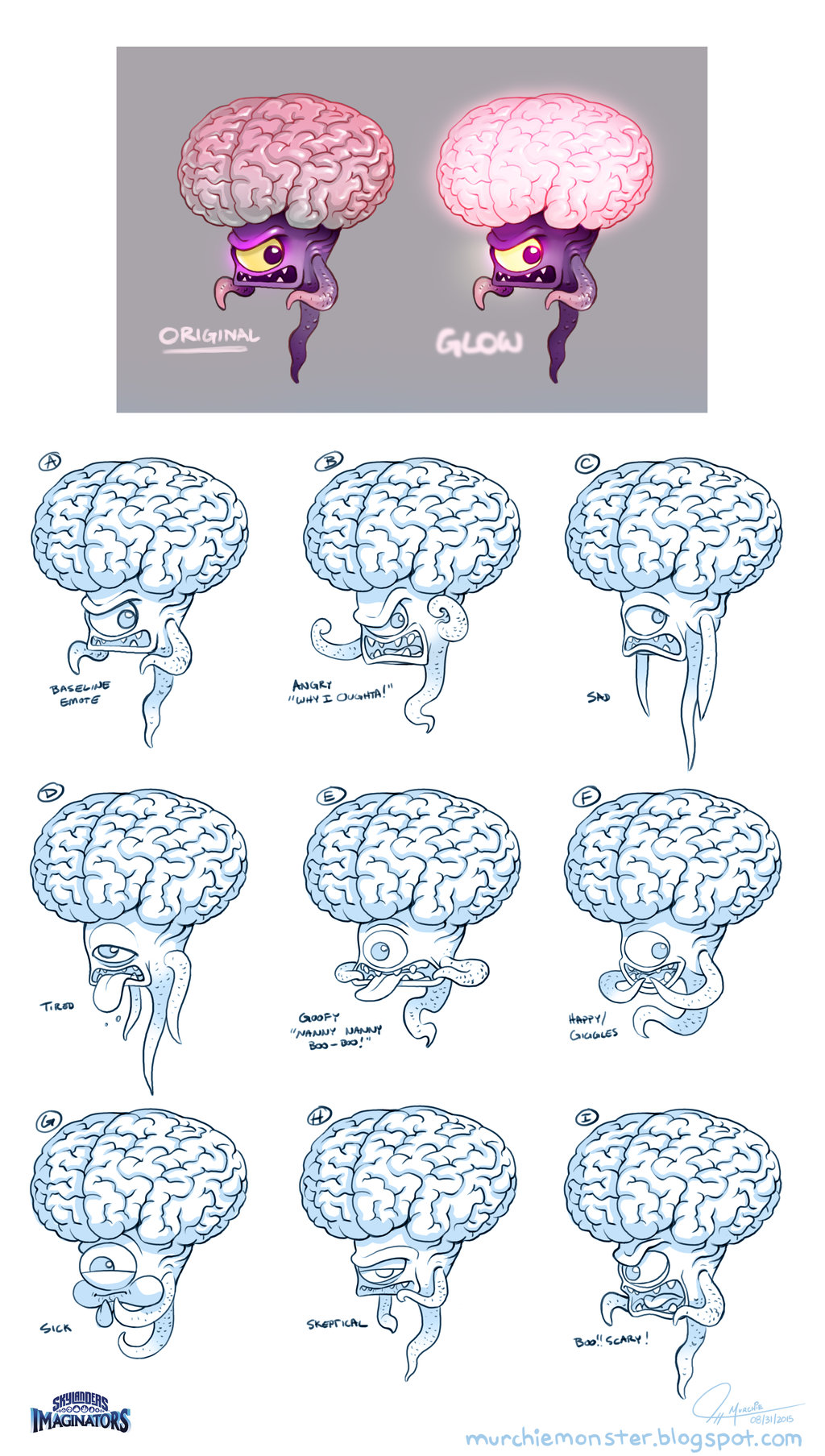 Concept design of Brain by Jeff Murchie