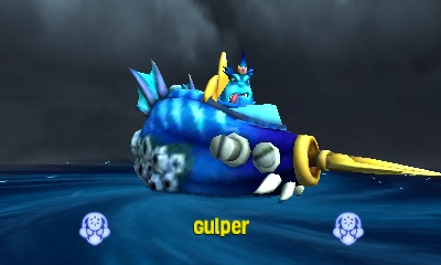 The Gulper and his vehicle in SuperChargers Racing