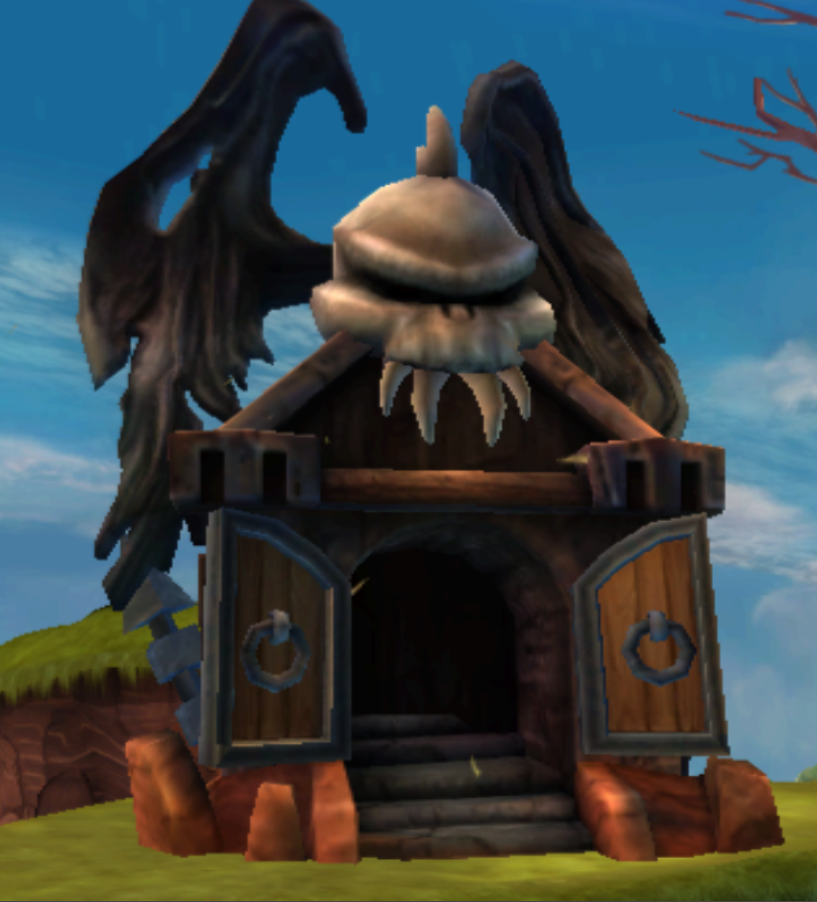 Entrence to Darklight Crypt in Skylanders: Spyro's Adventure