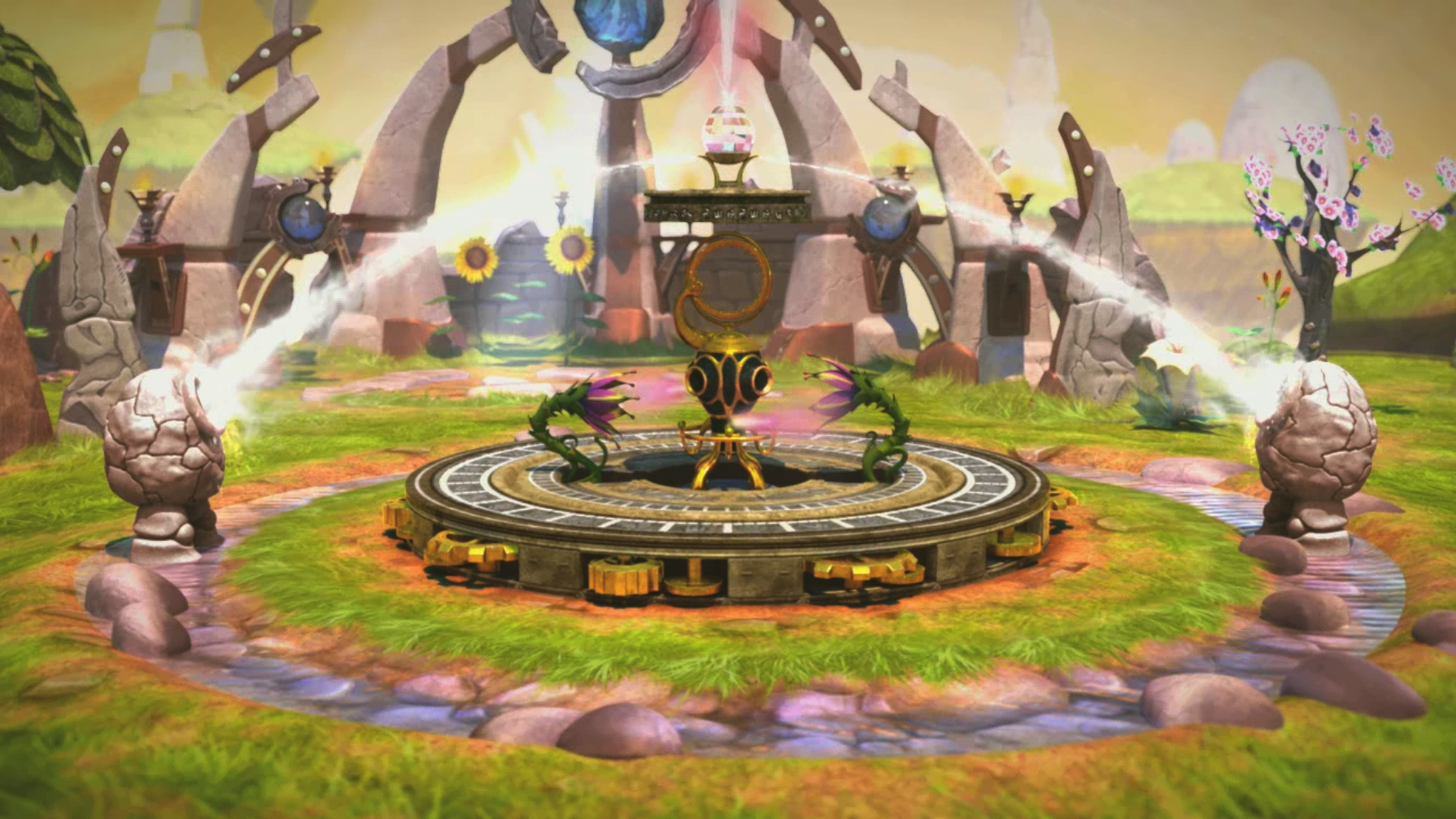 The rebuilt Core of Light after collecting the Golden Gear