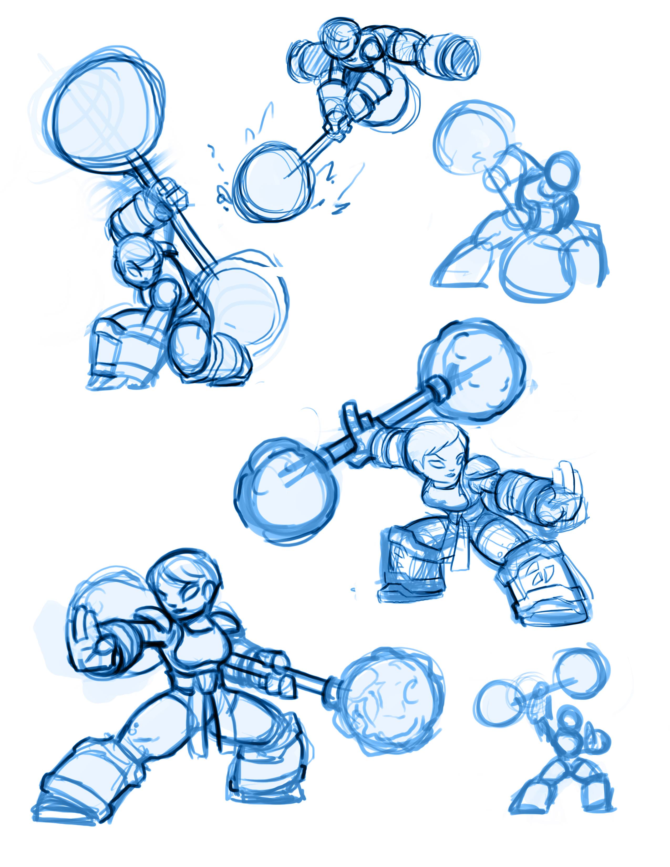 Barbella pose studies for the final figure. Pictures courtesy of YrocTheEliteSlayer.