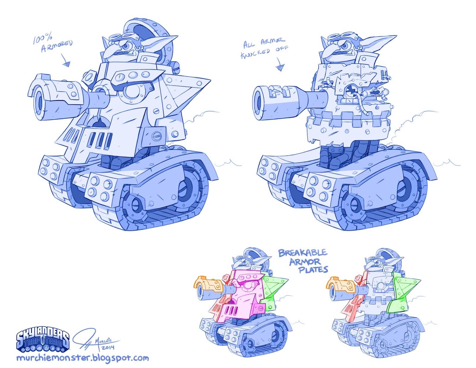 Trolling Thunder concept by Jeff Murchie.