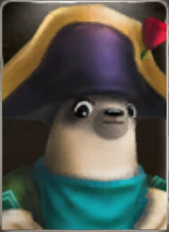 Rizzo's character portrait in Skylanders: Spyro's Adventure (Goo Factory / Battlefield, Wii)