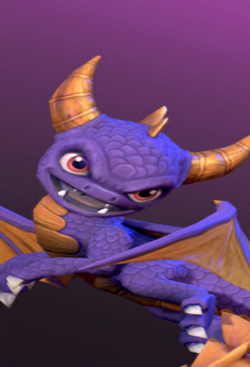 Spyro's arena splash screen from the first version of Ring of Heroes