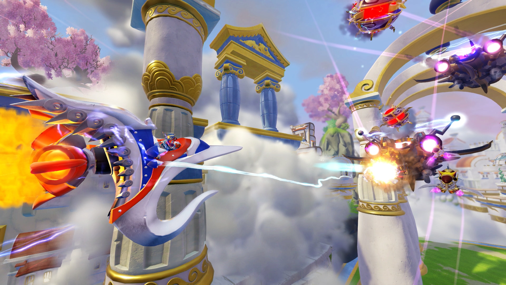 Supercharged Sky Slicer ingame