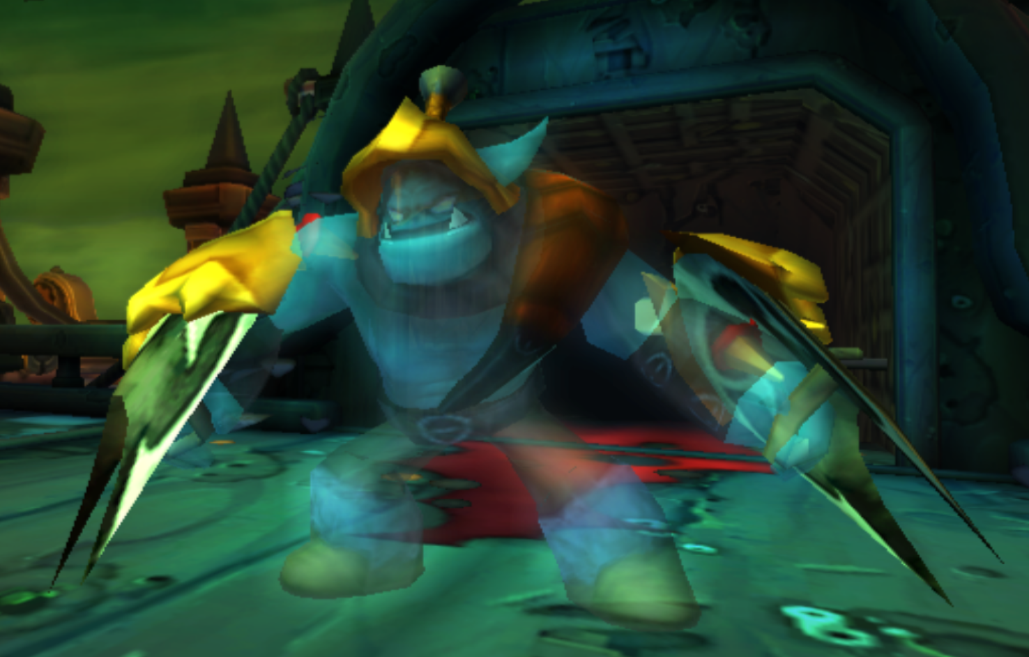 Ghostly variant of the Armored Goliath seen in Aerial Attack!