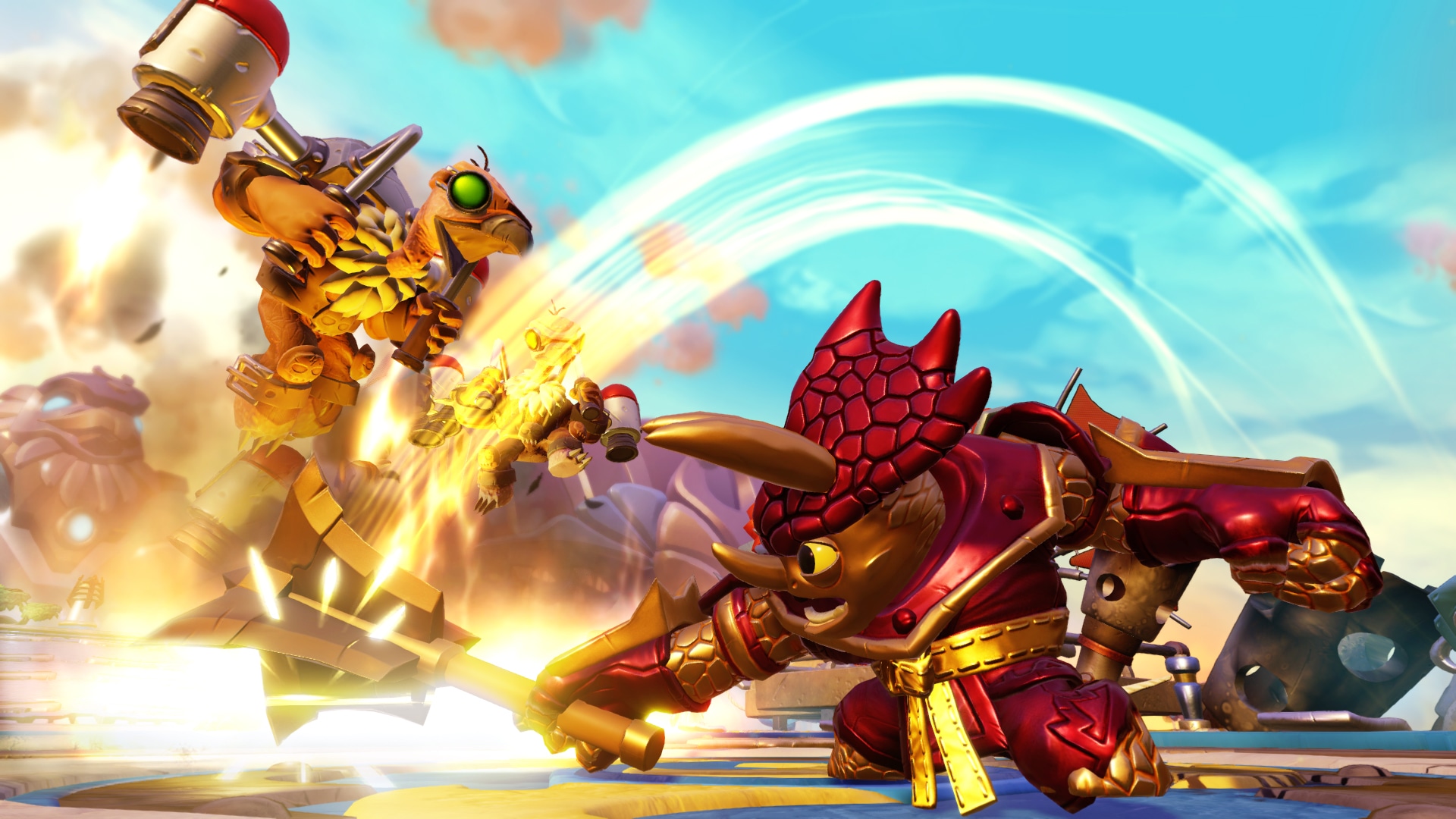 Legendary Tri-Tip attacking a Buzzard Baron