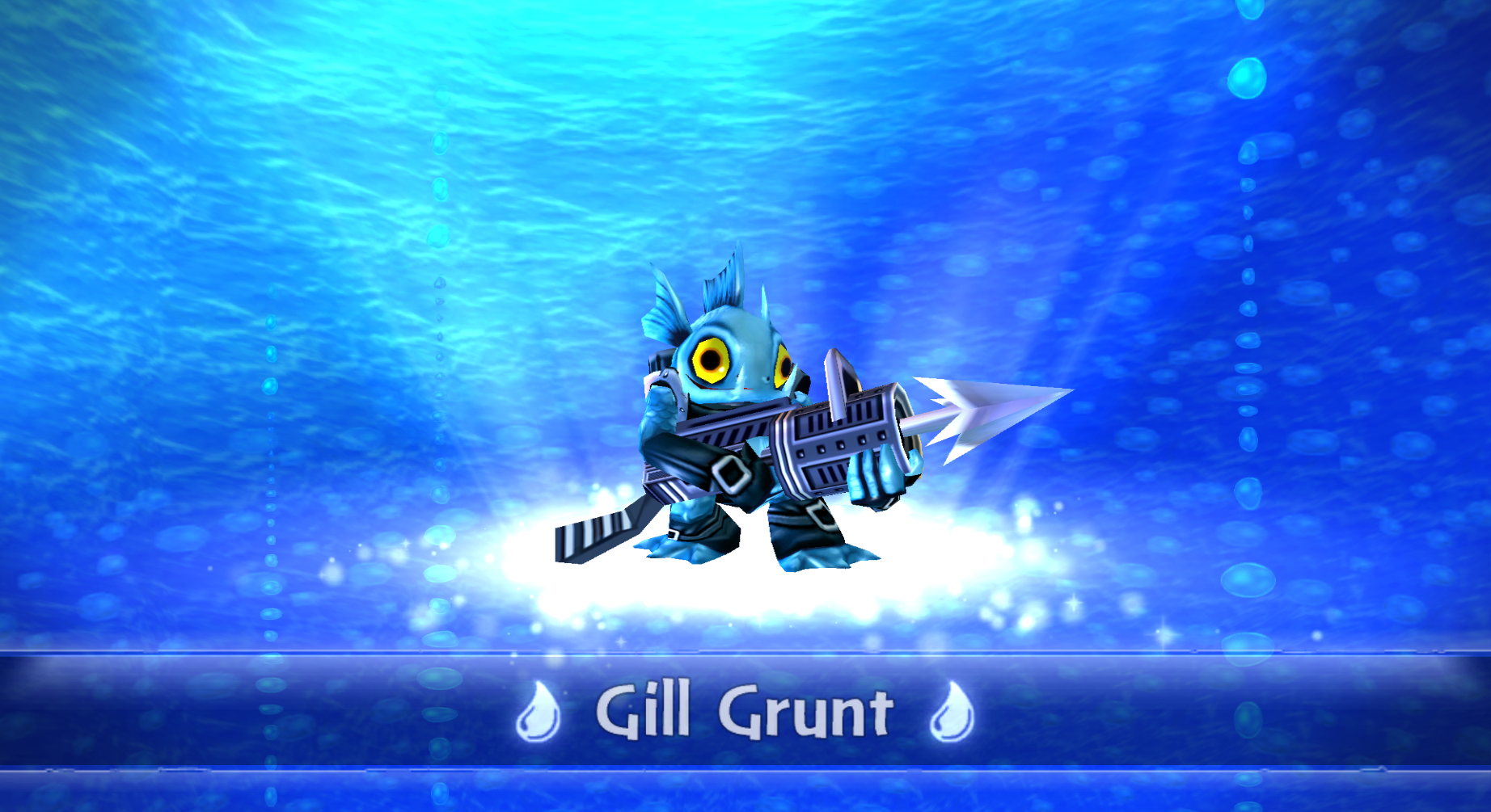 Gill Grunt as seen in Skylanders: Spyro's Adventure (Wii)
