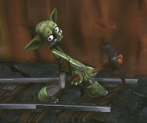 Glumshanks at Lava Lakes Railway (PlayStation 3 / Xbox 360)