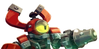 Skylanders: Swap Force portrait of Magna Charge