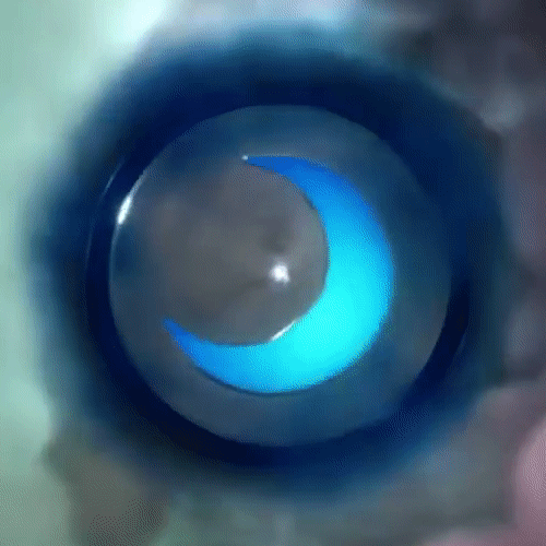 Dark symbol preceding Dark Skylanders' Magic Moments in Skylanders: Imaginators.