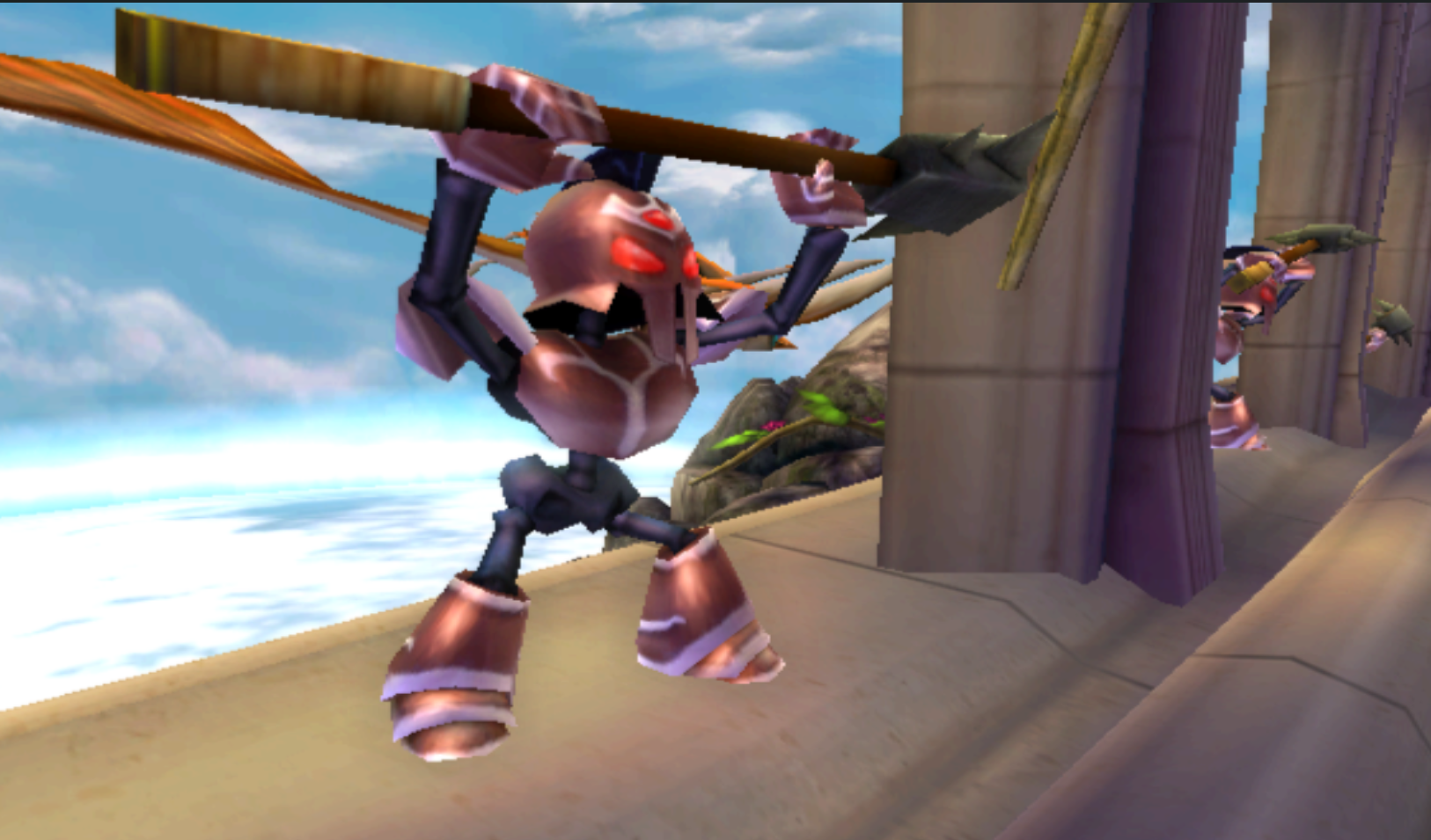 Arkeyan Hammah spectator in Skylanders: Giants