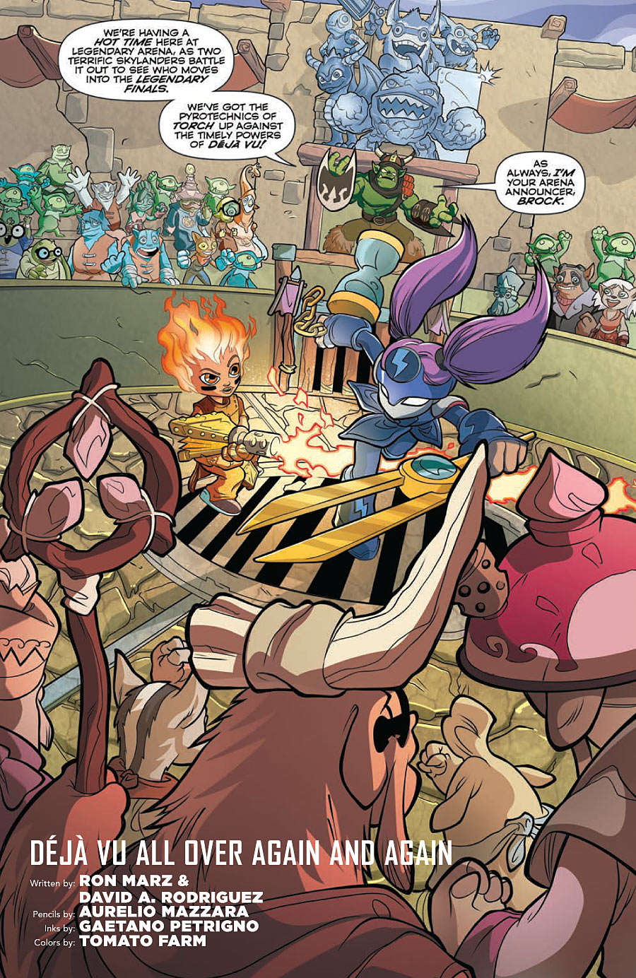 Skylanders Issue 4 Page Preview #1