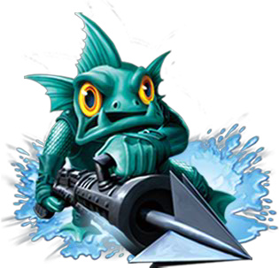 Old Series 1 render of Gill Grunt