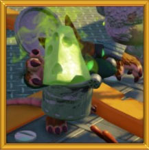 Mold Mice holding their toxic cheese.