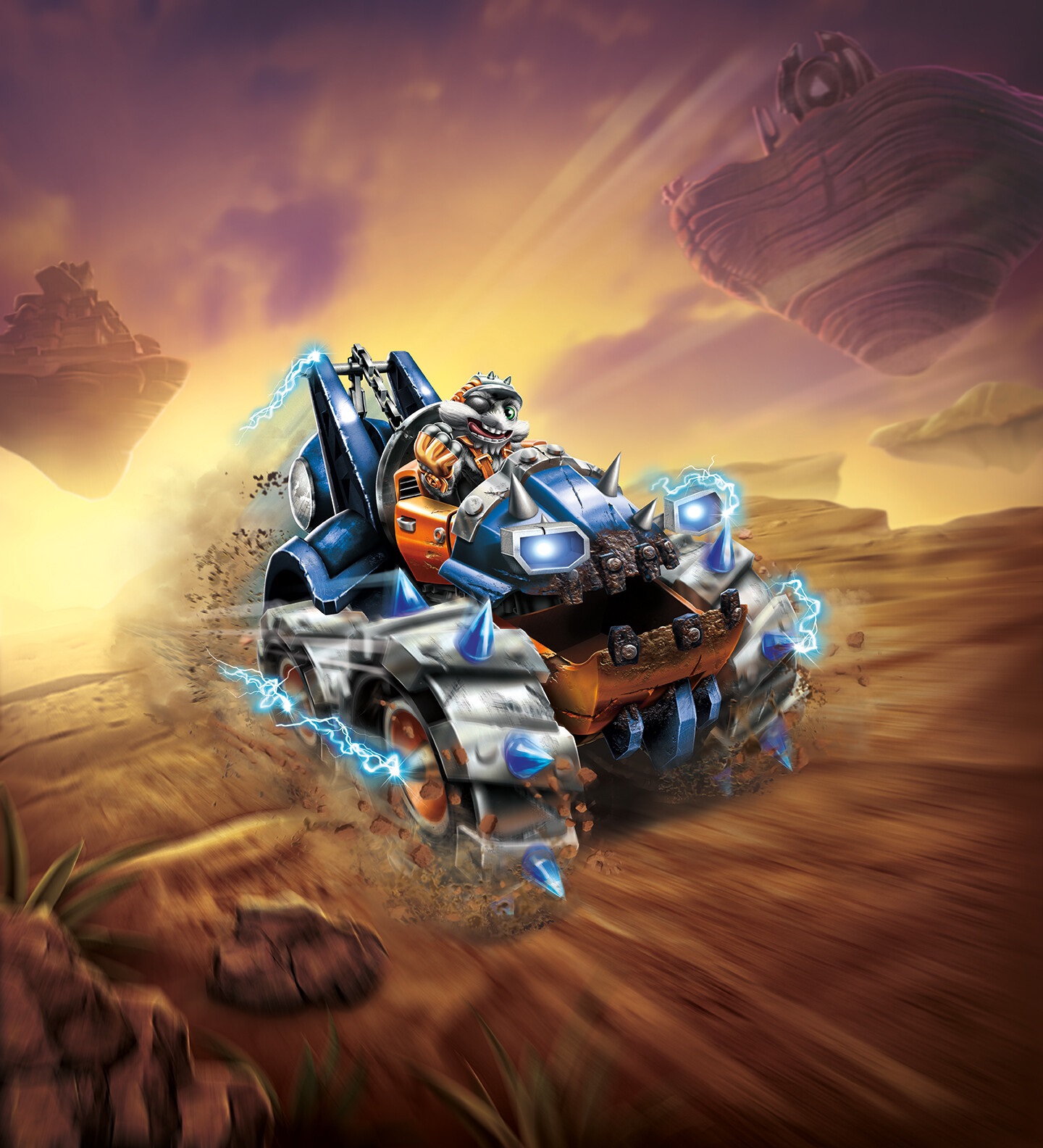 SuperCharged Thump Truck promotional art by Phillip Worobey