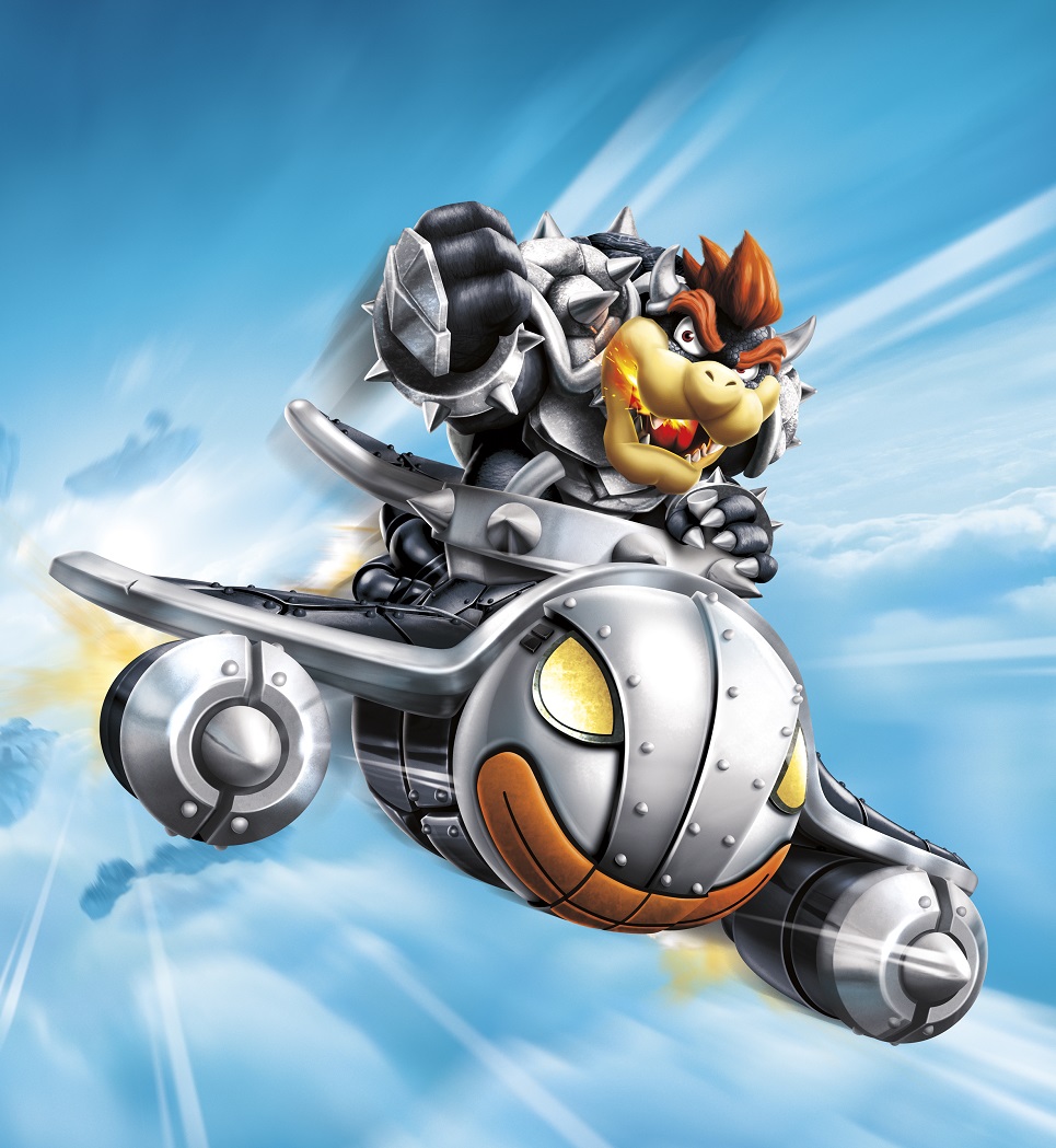Dark Clown Cruiser and Dark Hammer Slam Bowser