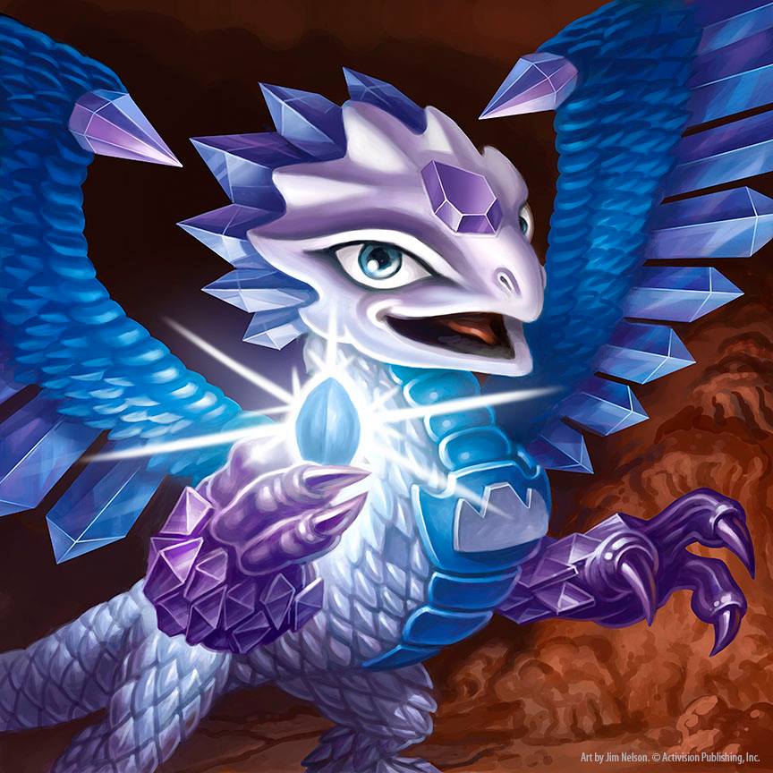 Skylithium Scale Battlecase Card Art by Jim Nelson