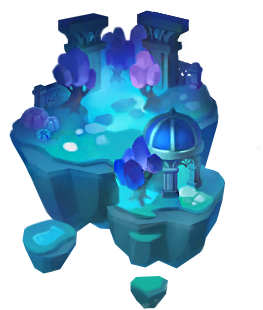 Current Misty Bog island art