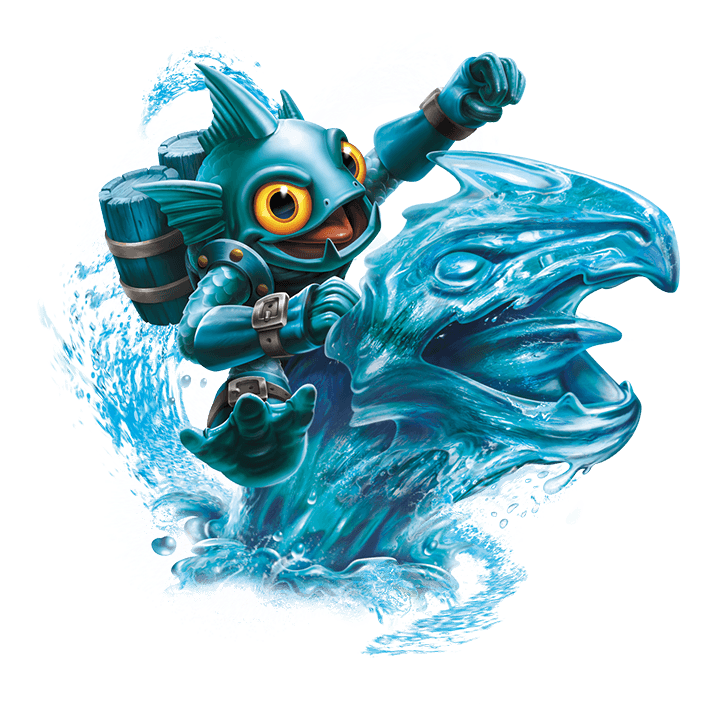 Tidal Wave Gill Grunt Transparent Render
