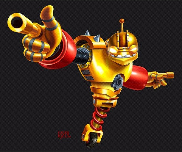 Prototype Artwork of Bouncer