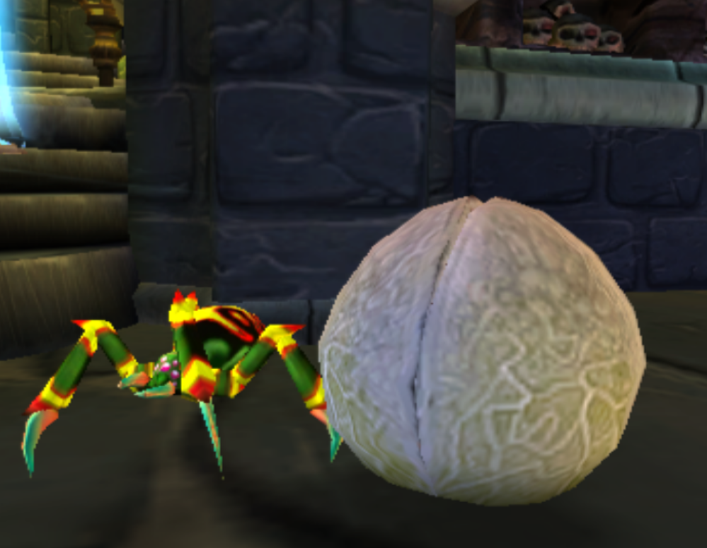 Spiderling and Spider Spitter